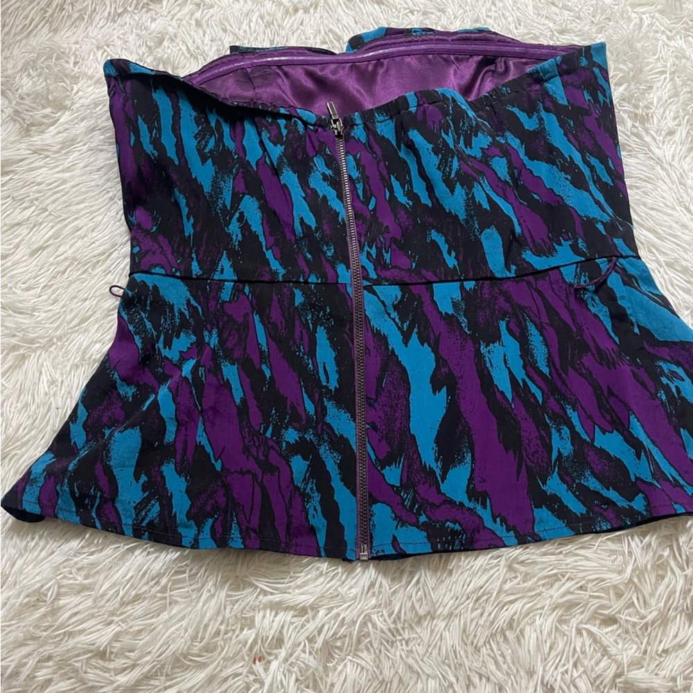Strapless Bebe top